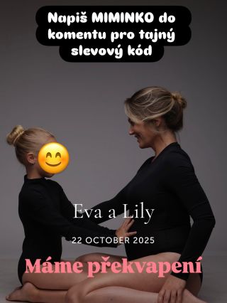 Máme pro vás malé (ale velké!) překvapení 💛 Na fotce možná tušíte, že nás brzy bude o jednoho víc… 🤍 A protože chceme tu...